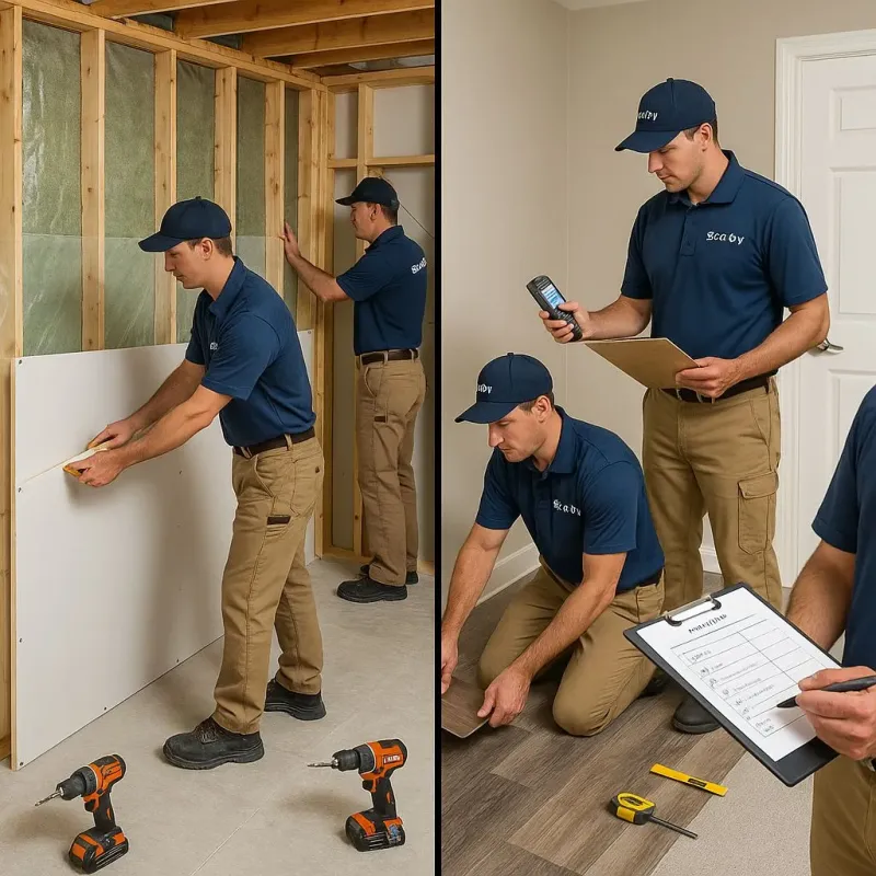 Repairs and Reconstruction process in Colonia, NJ